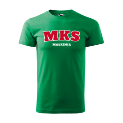 Koszulka kibicowska "MKS" Zielona MKS Małkinia