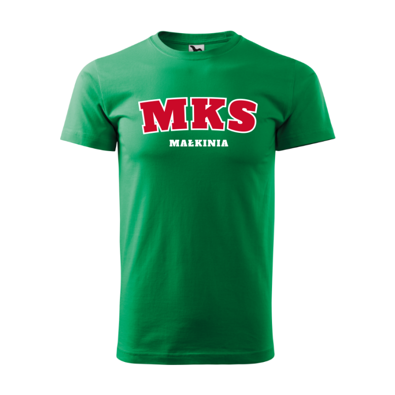 Koszulka kibicowska "MKS" Zielona MKS Małkinia