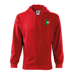 Bluza z suwakiem Czerwona MKS Małkinia