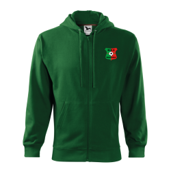 Bluza z suwakiem Zielona MKS Małkinia