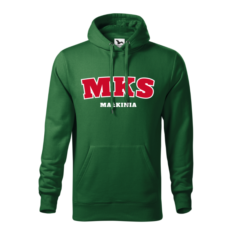 Bluza z kapturem Zielona MKS Małkinia