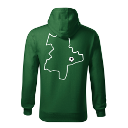 Bluza z kapturem Zielona MKS Małkinia