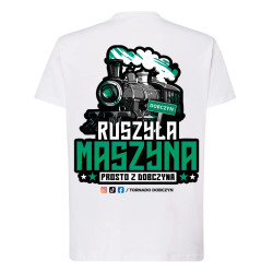 Koszulka Biała Tornado Dobczyn