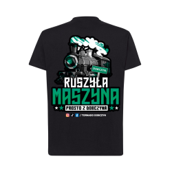Koszulka Czarna Tornado Dobczyn